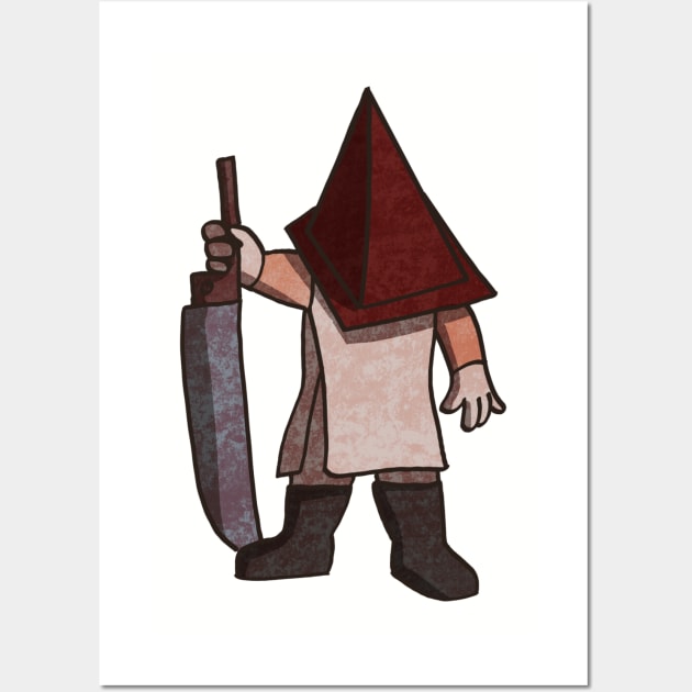 Pyramid Head Wall Art by giulia ashidani